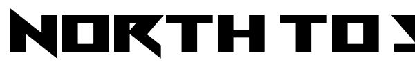 North to South font preview